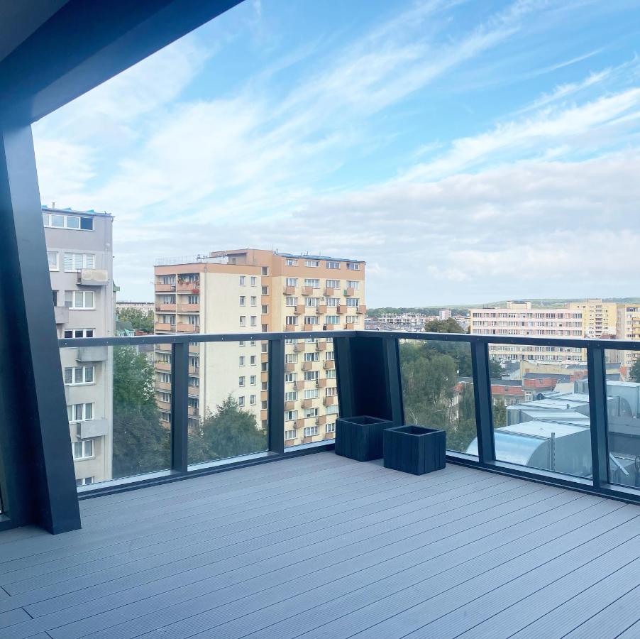 Hanza Tower Apartament Premium Plus Szczecin Exterior photo